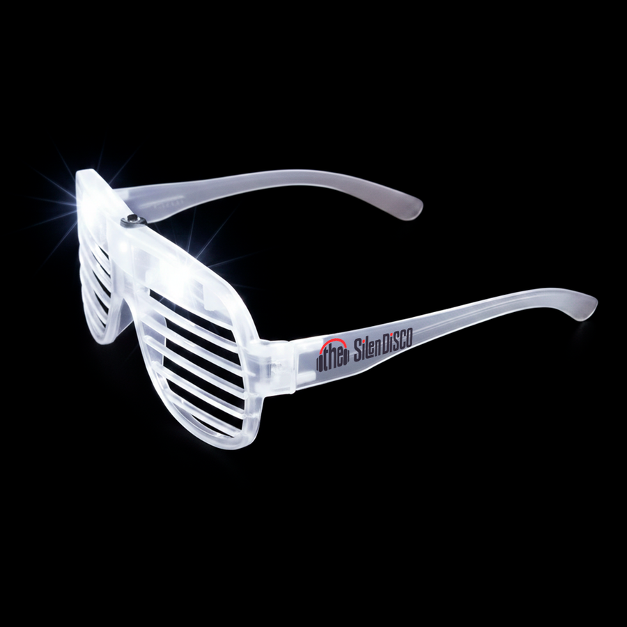 Light-Up LED Slotted Glasses - Custom Canvas Now