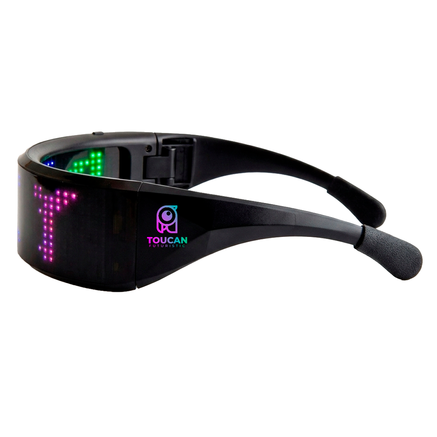 LED Light Up Glasses with Bluetooth - Custom Canvas Now