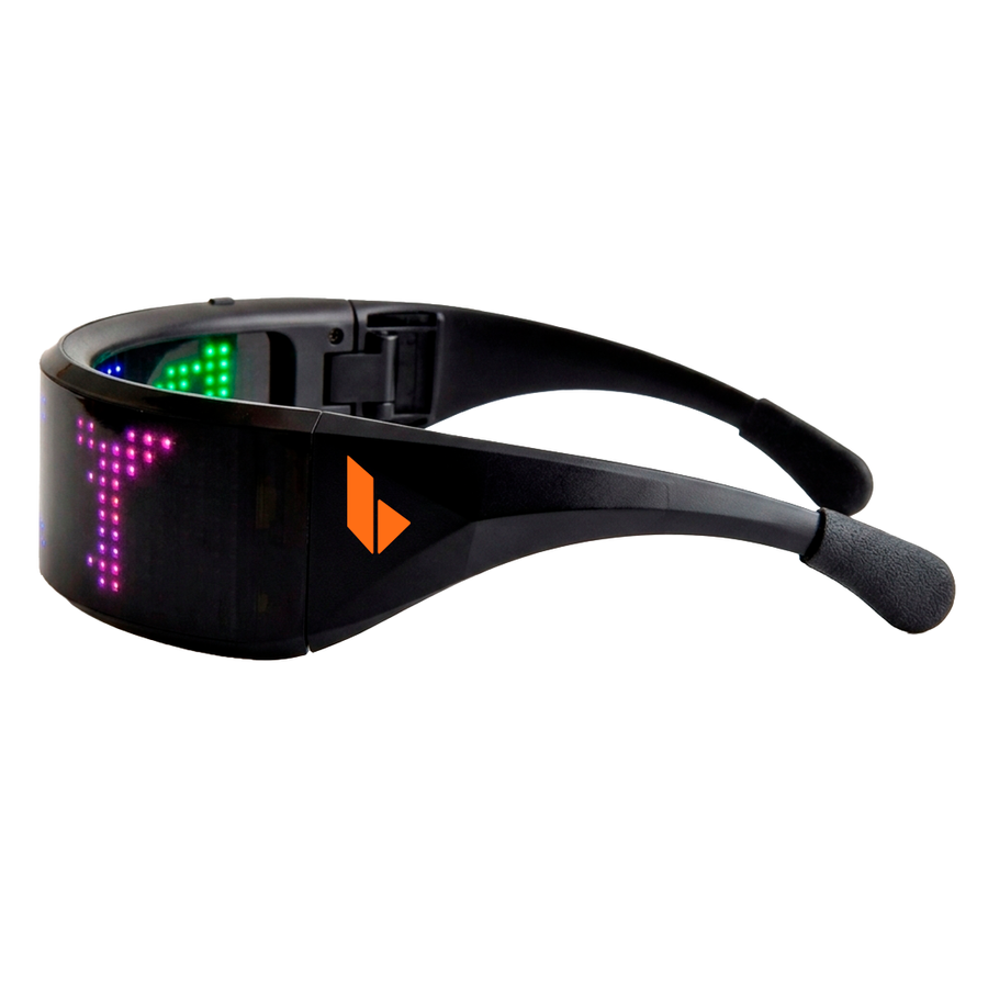 LED Light Up Glasses with Bluetooth - Custom Canvas Now