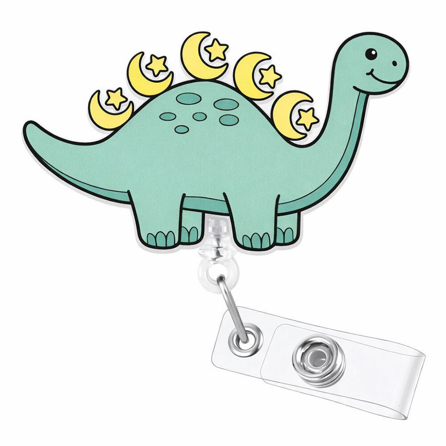 Custom Shape Acrylic Badge Reel - Custom Canvas Now