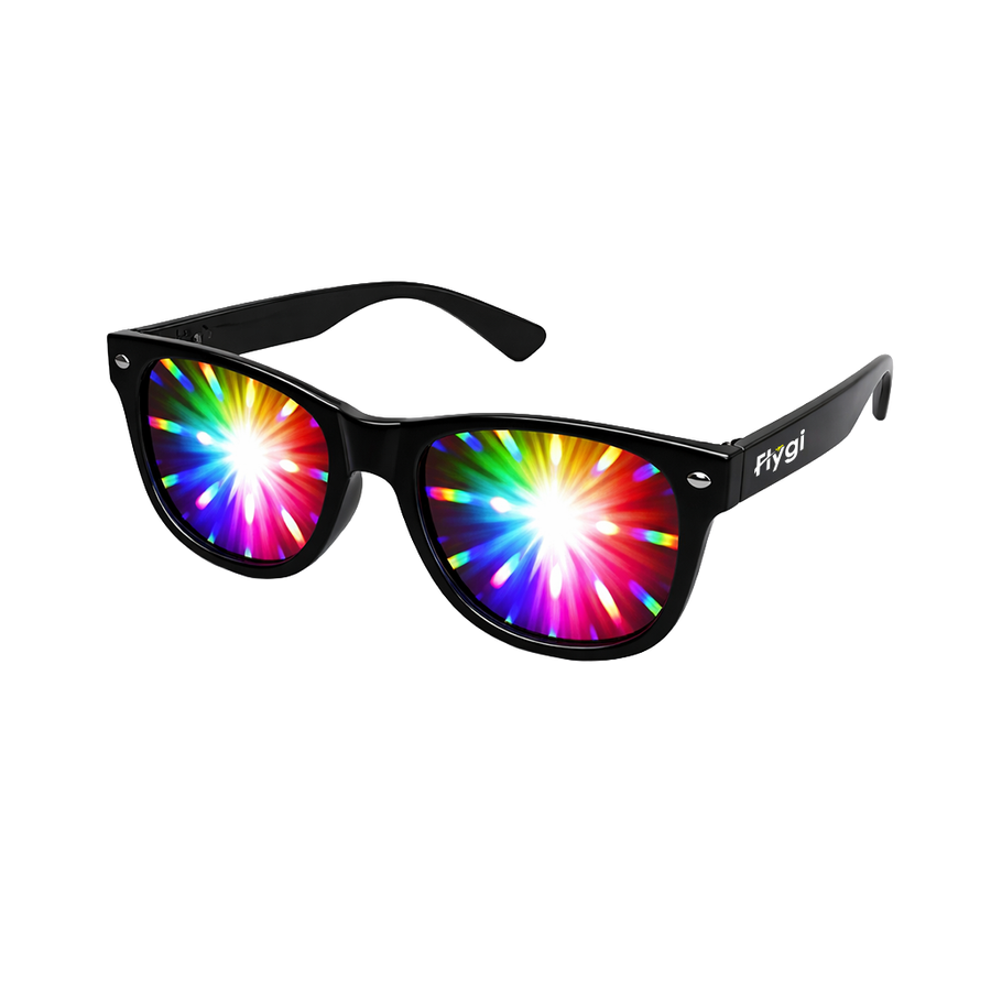 Plastic 3D Fireworks Glasses - Custom Canvas Now