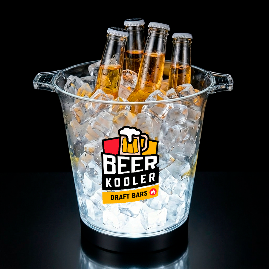 Multi-Color Light-Up Drink Buckets - Custom Canvas Now