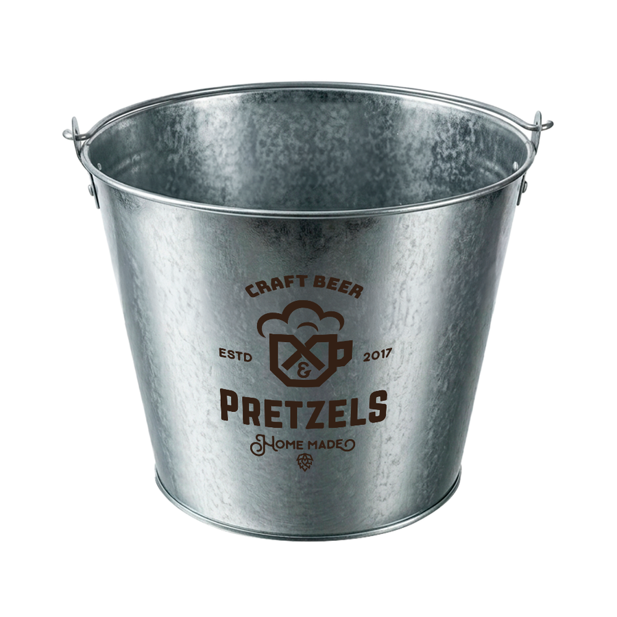 Tinplate Beer Buckets & Opener Combo - Custom Canvas Now