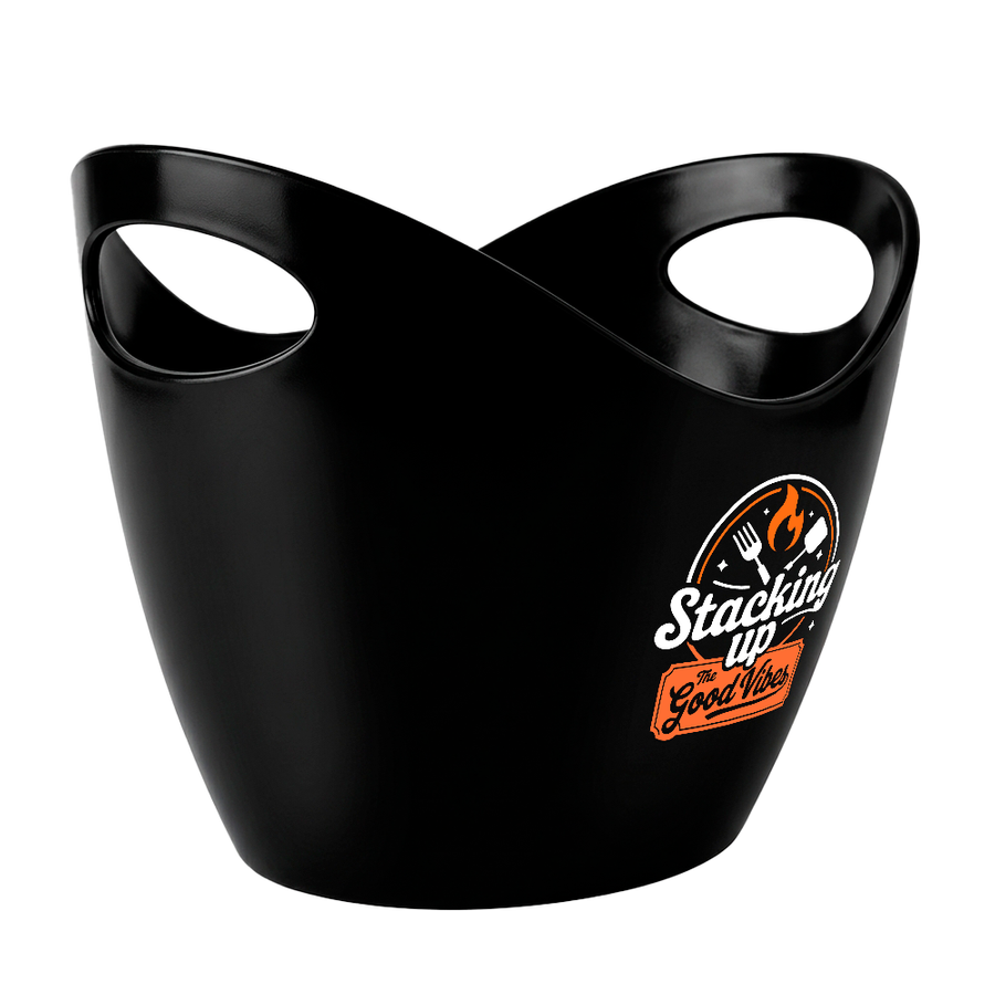 Curved Dual-Handle Drink Buckets - Custom Canvas Now