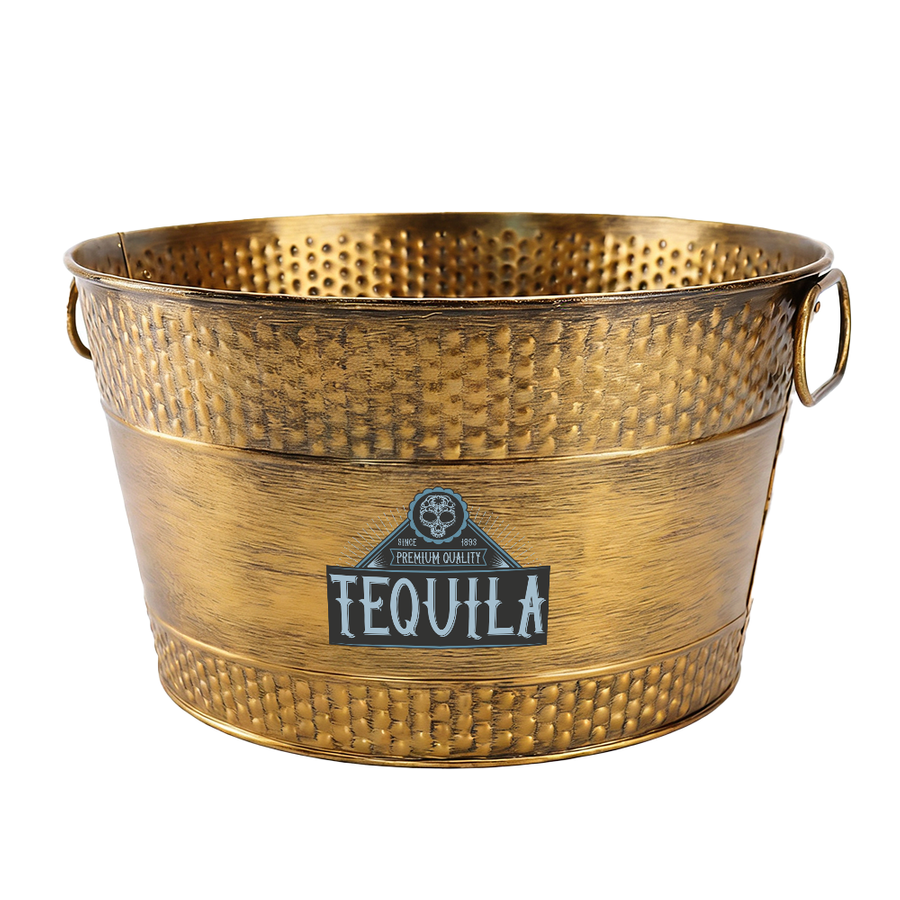 Galvanized Beverage & Ice Buckets - Custom Canvas Now