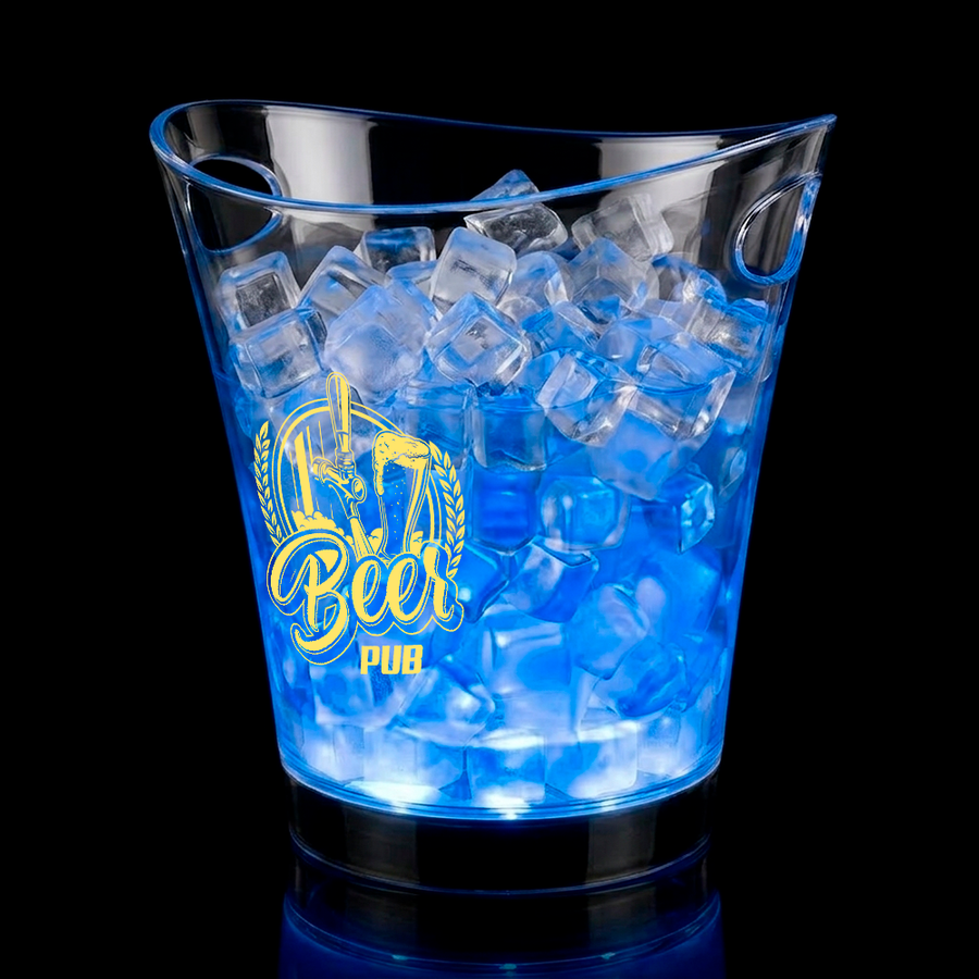 Classic Light-Up Drink Buckets - Custom Canvas Now