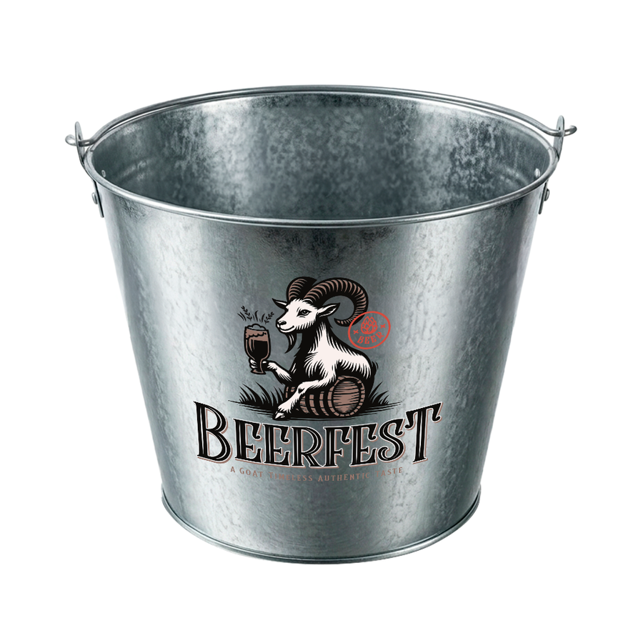 Tinplate Beer Buckets & Opener Combo - Custom Canvas Now