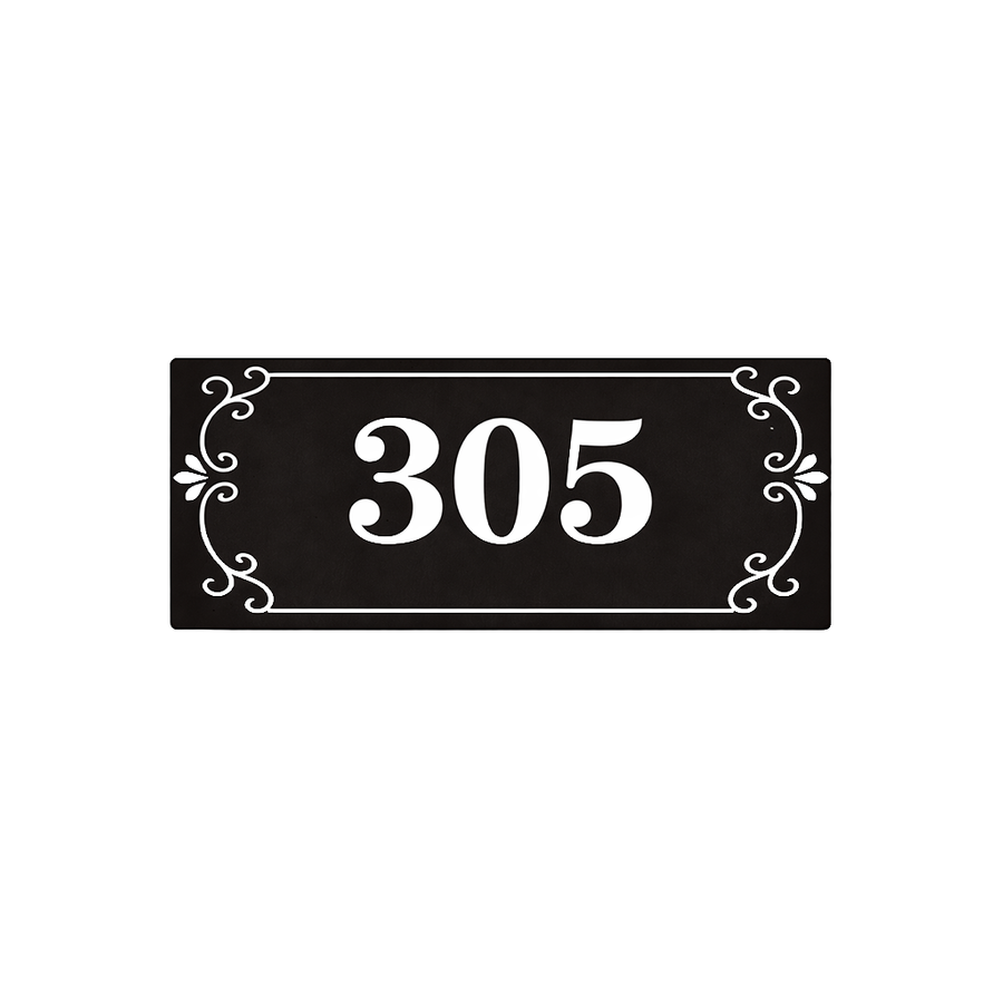 Bespoke Door Number Plates - Custom Canvas Now