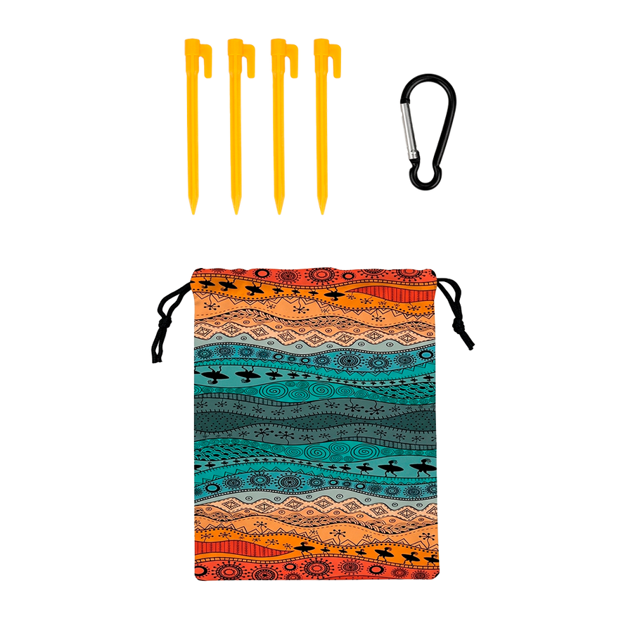 Windproof Beach Mats - Custom Canvas Now