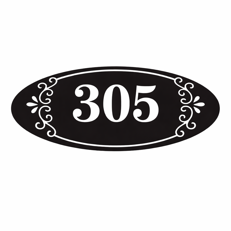 Bespoke Door Number Plates - Custom Canvas Now