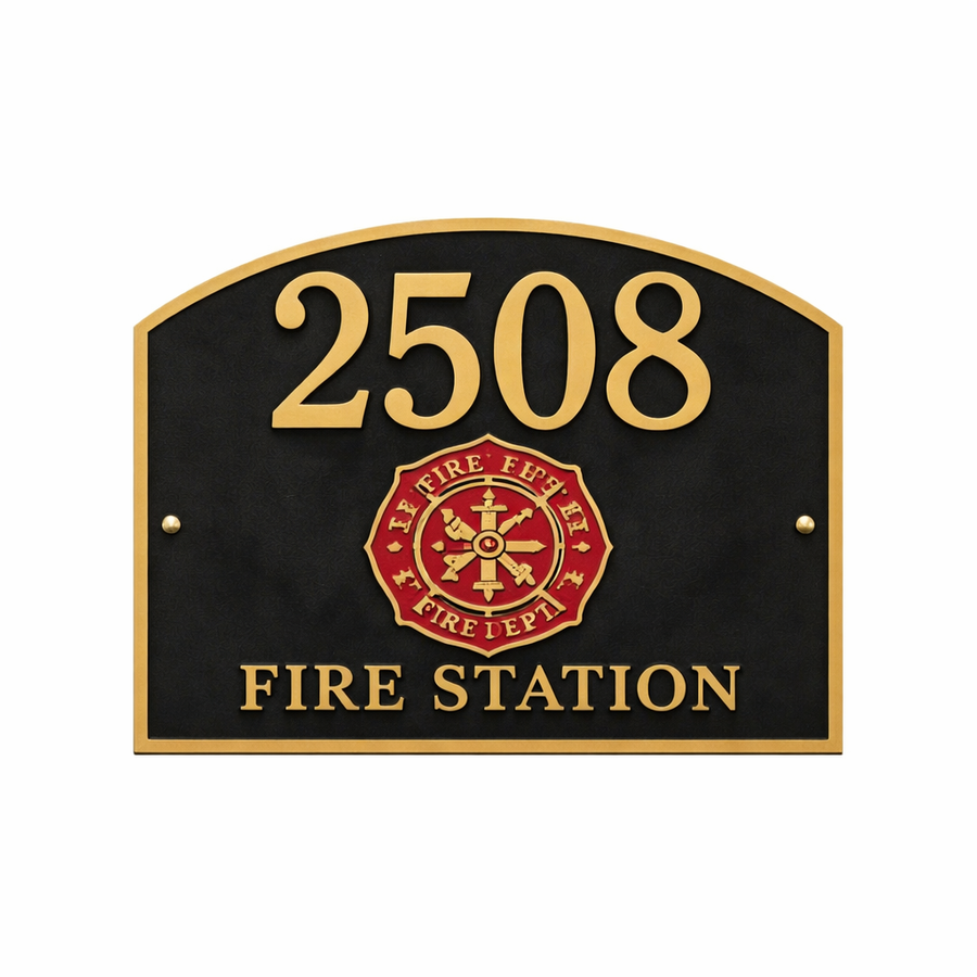 Cast Metal House Signs - Custom Canvas Now