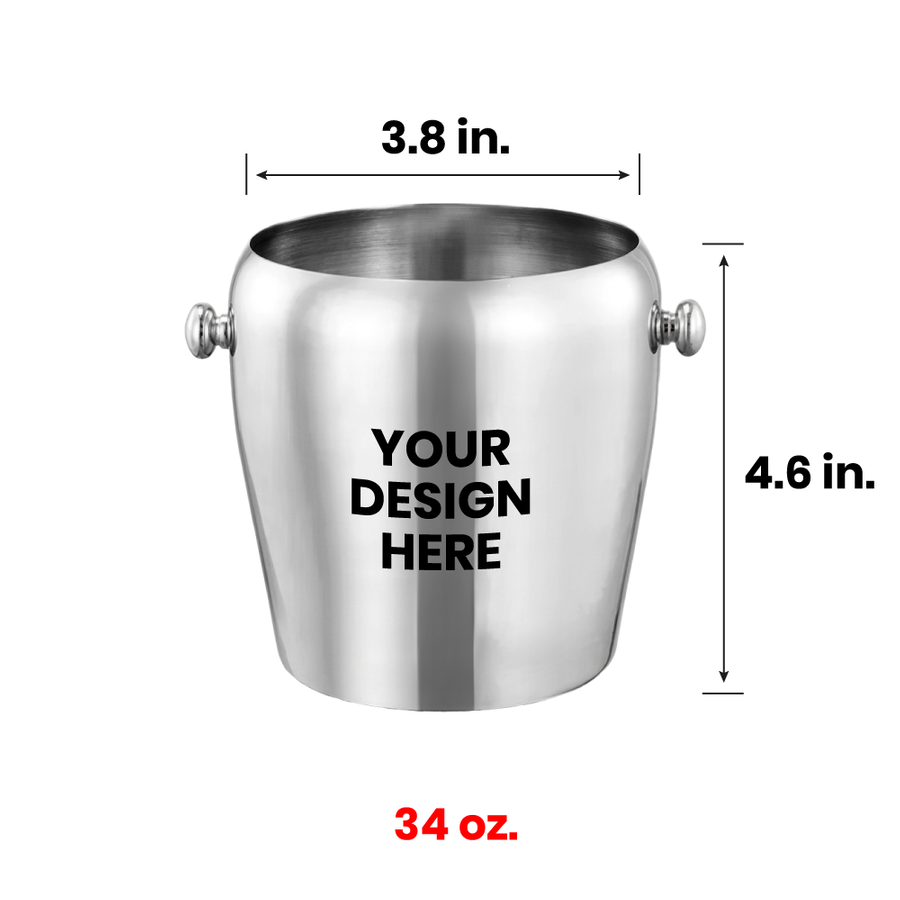 Stainless Steel Champagne Barrels - Custom Canvas Now