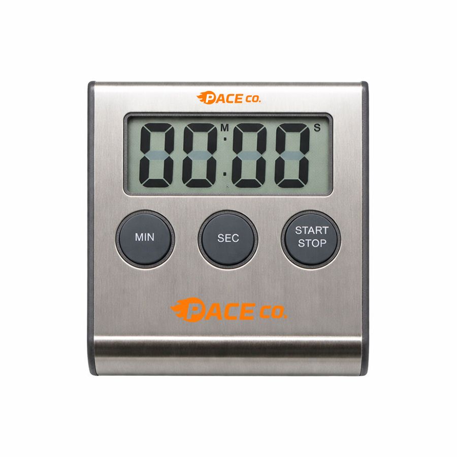 Brushed Steel Timers - Custom Canvas Now