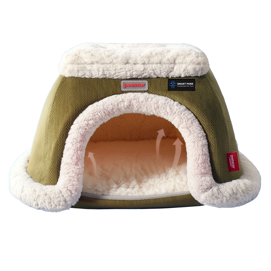 Cozy Cave Thermal Pet Nests - Custom Canvas Now