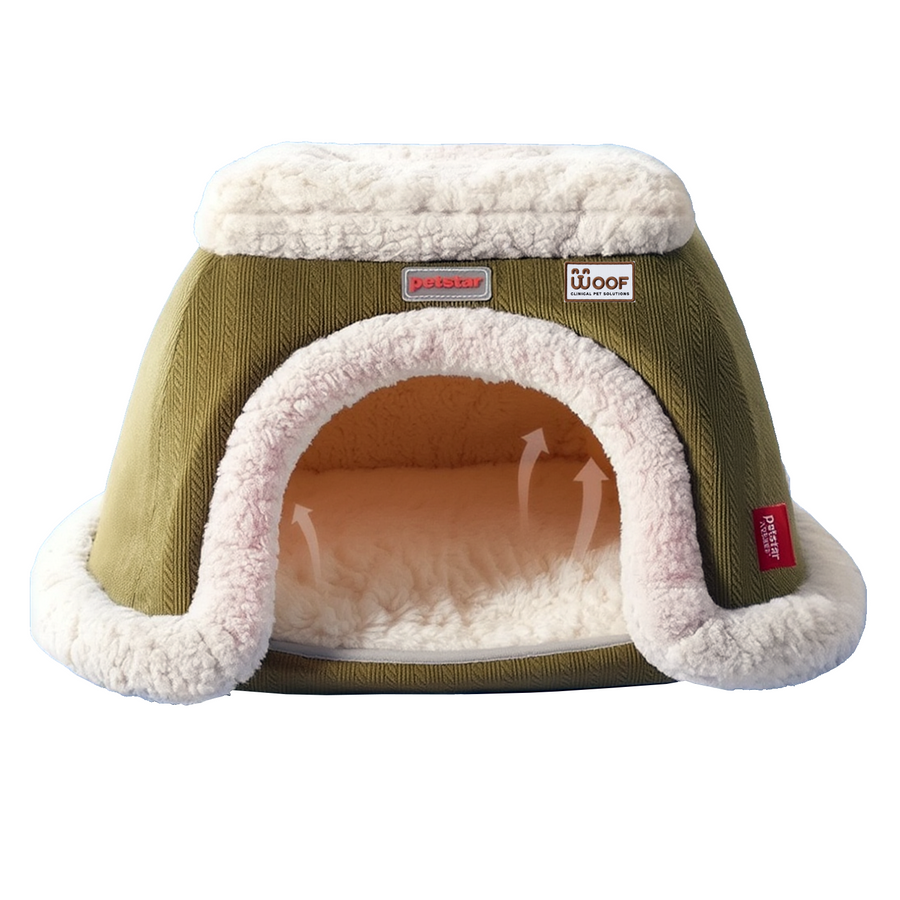 Cozy Cave Thermal Pet Nests - Custom Canvas Now