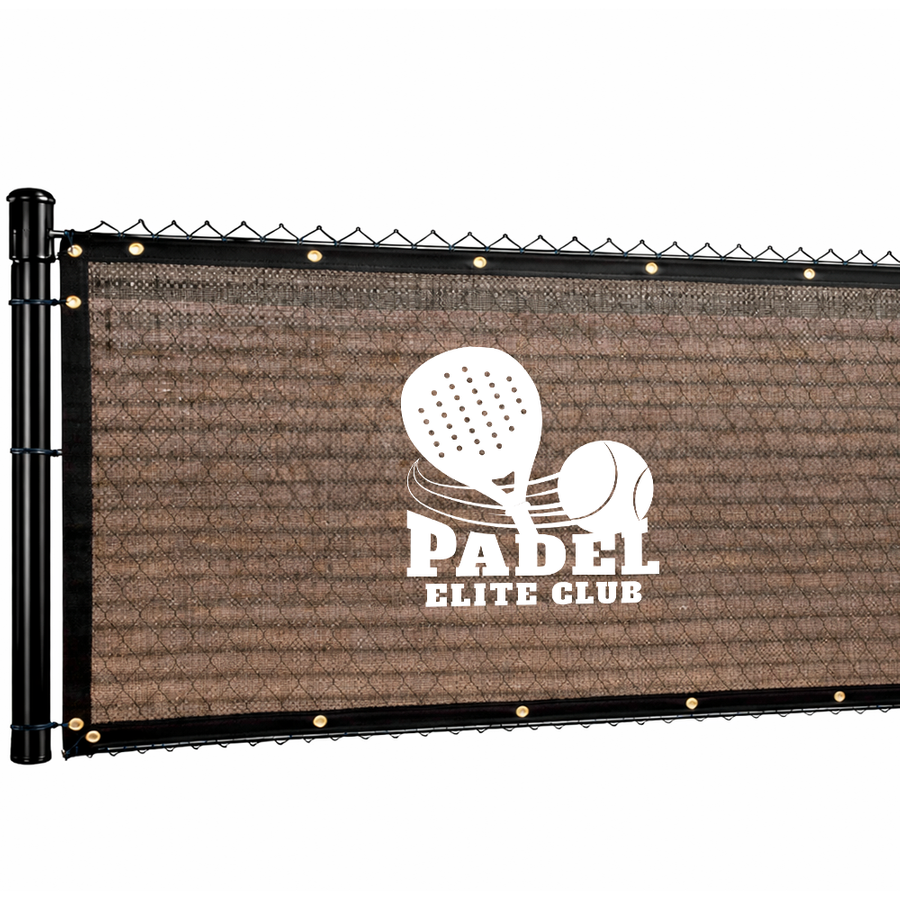 Custom 85% Blockage Fence Screen - Custom Canvas Now