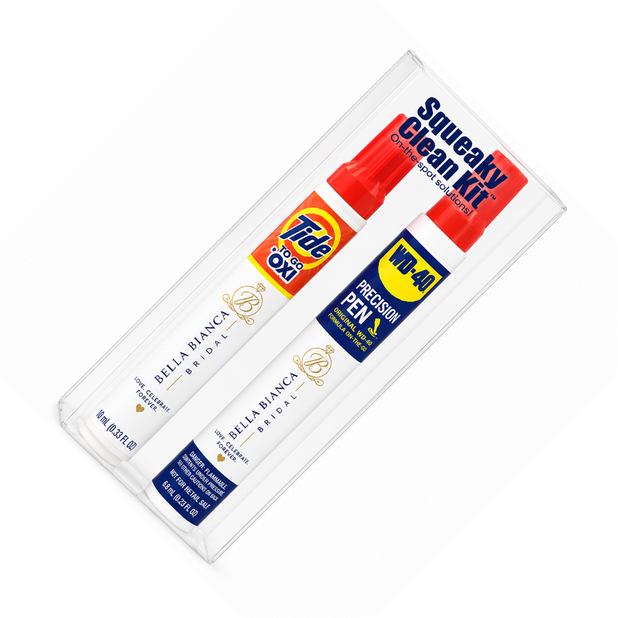 Squeaky Clean Kit - WD-40® Precision Pen and Tide® to Go + Oxi Travel Kits - Custom Canvas Now