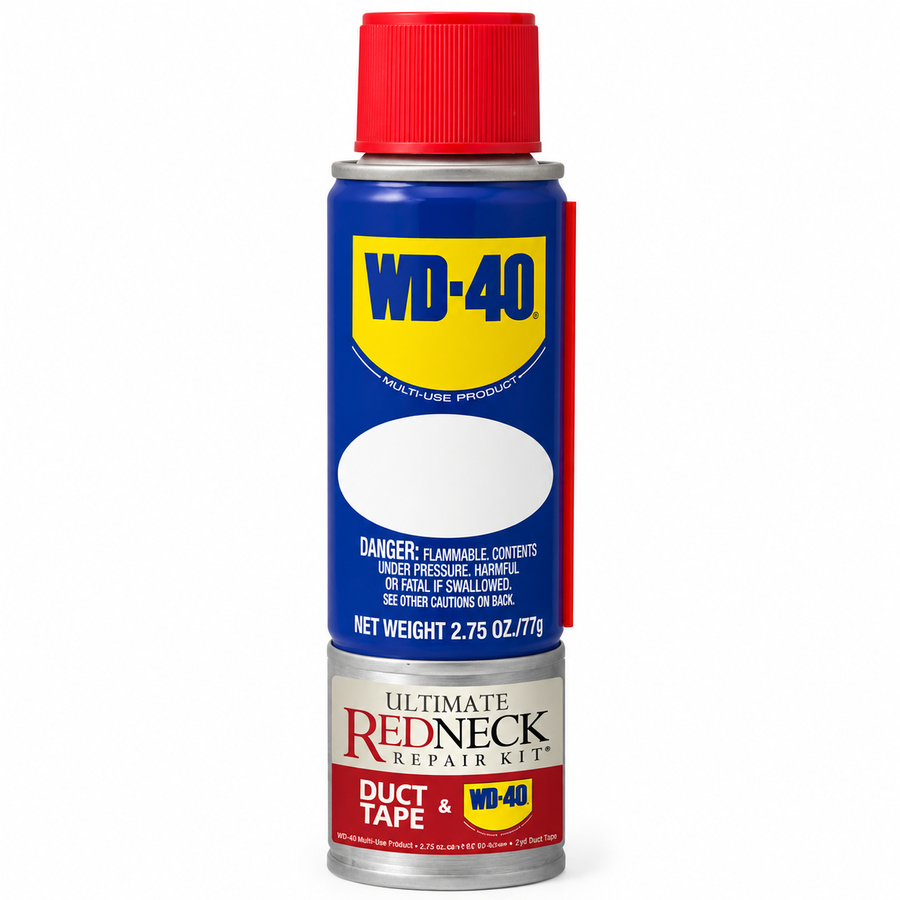 Ultimate Fix-All Kits, WD-40 2.75 oz Handy Cans and 6 yards of Duct Tapes - Custom Canvas Now