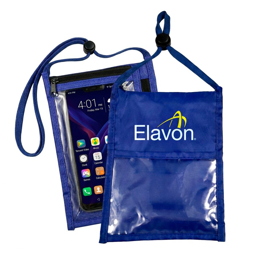 Phone Pocket Neck Wallets - Custom Canvas Now