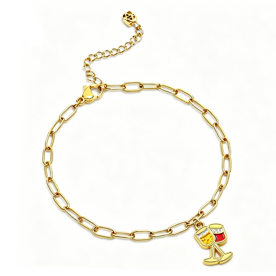 Soft Enamel Charm Bracelets - Custom Canvas Now
