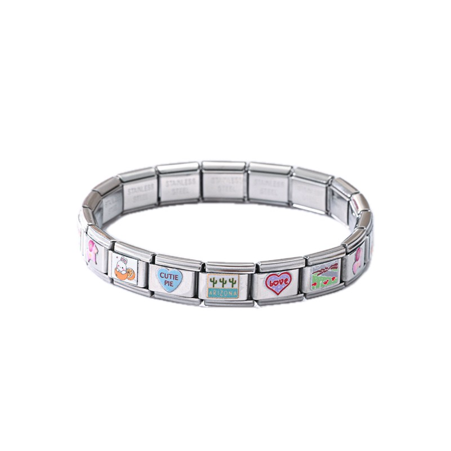 Italian Charm Bracelets - Custom Canvas Now