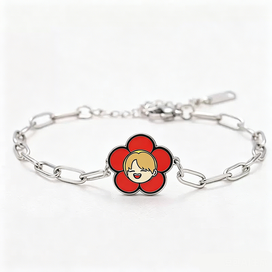 Hard Enamel Charm Bracelets - Custom Canvas Now