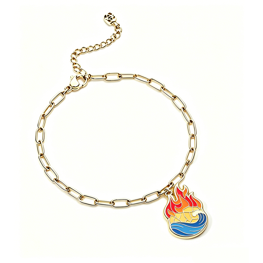 Hard Enamel Charm Bracelets - Custom Canvas Now