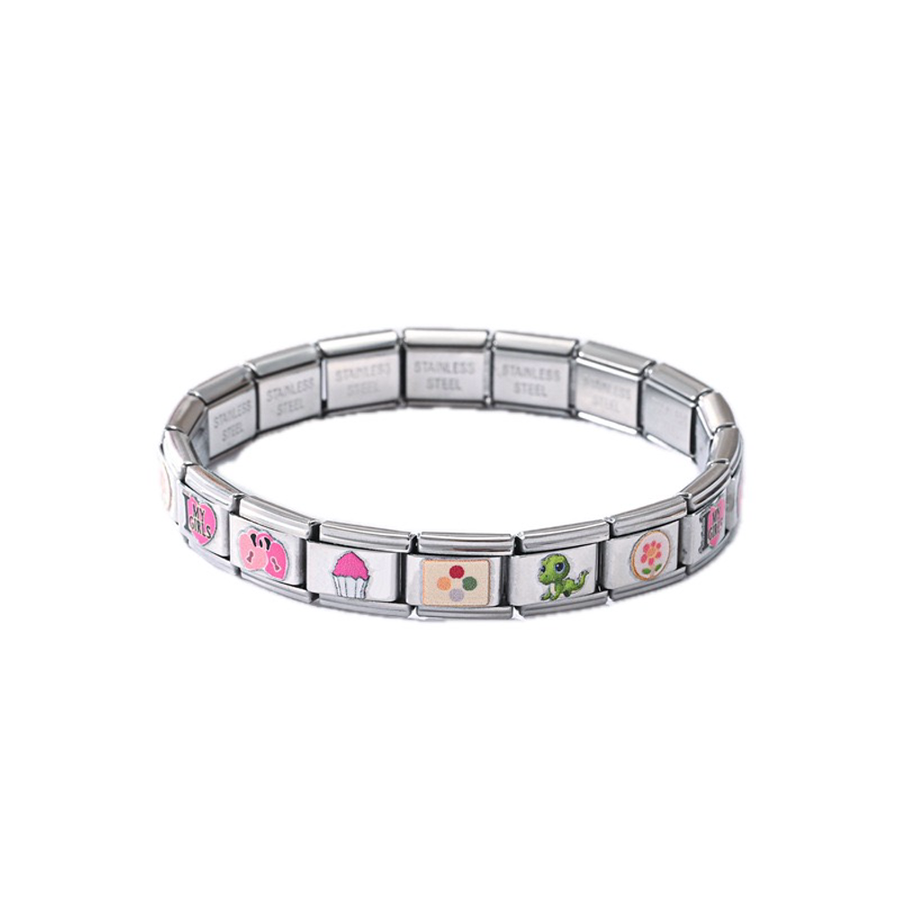 Italian Charm Bracelets - Custom Canvas Now