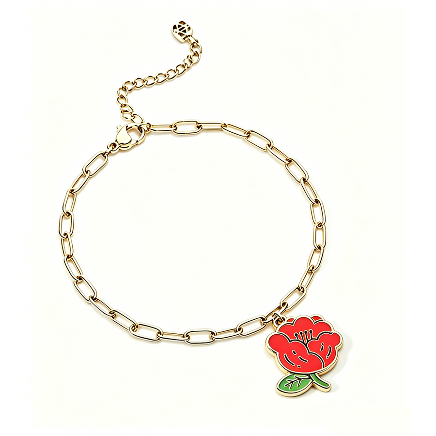Hard Enamel Charm Bracelets - Custom Canvas Now