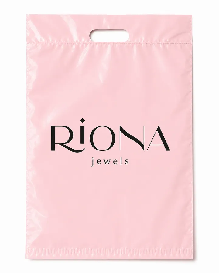 Die Cut Handle Poly Mailers - Custom Canvas Now