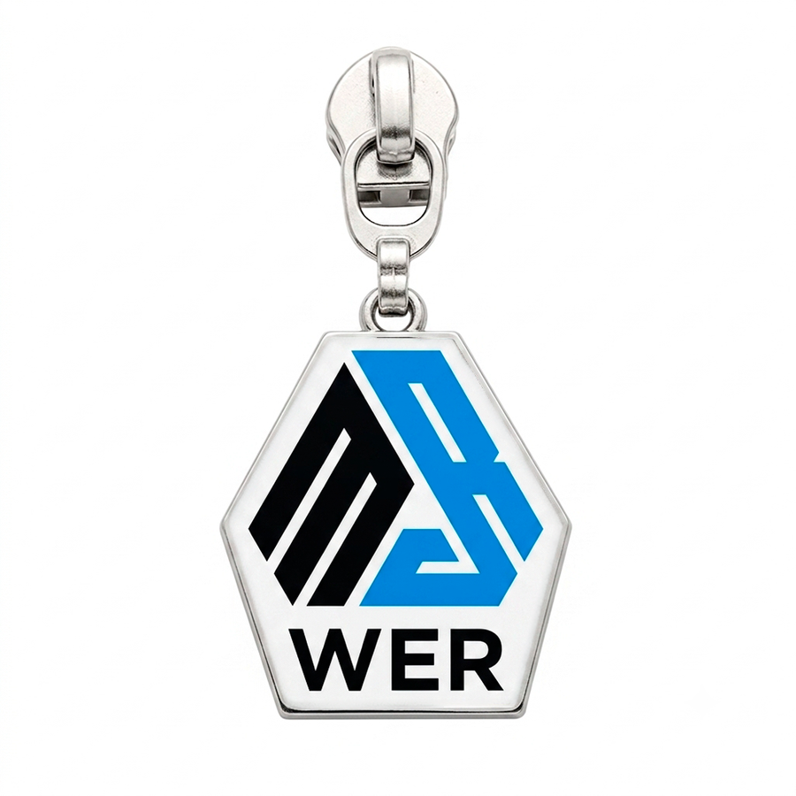 Offset Printing Metal Zipper Pullers - Custom Canvas Now