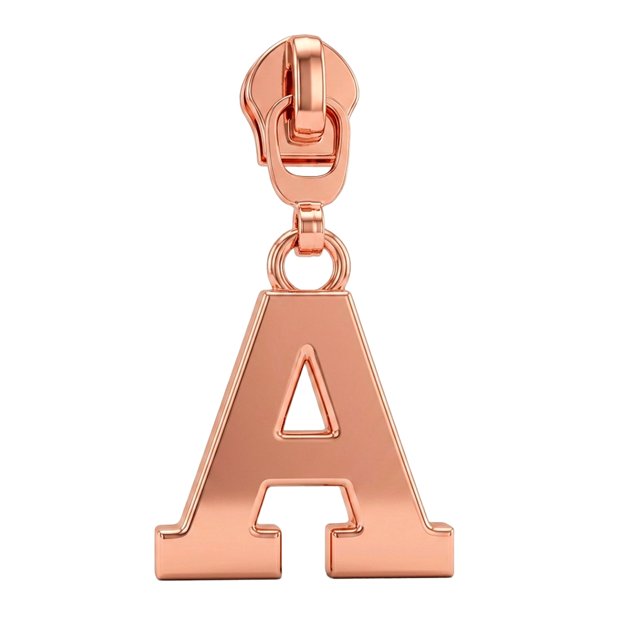 Die Struck Metal Zipper Pullers - Custom Canvas Now