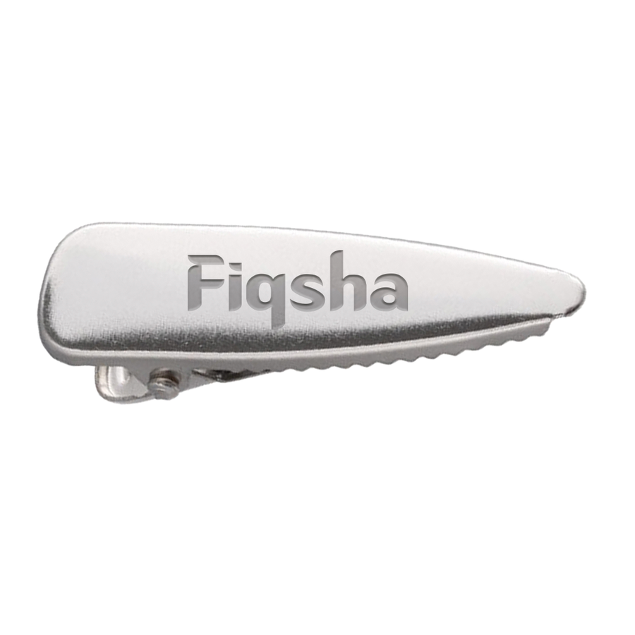 Laser Cut Metal Hair Clips - Custom Canvas Now