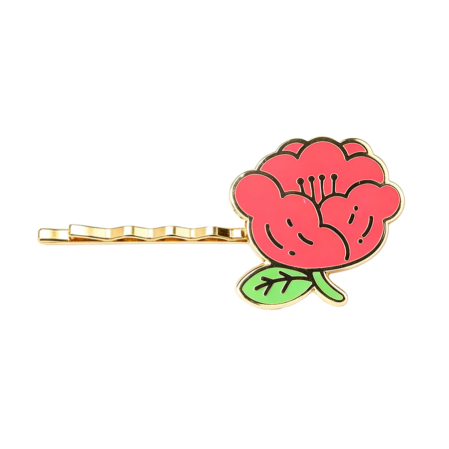 Hard Enamel Metal Hair Clips - Custom Canvas Now