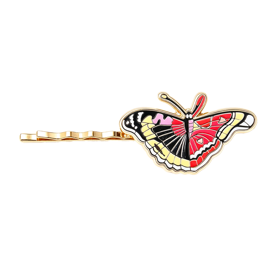 Hard Enamel Metal Hair Clips - Custom Canvas Now