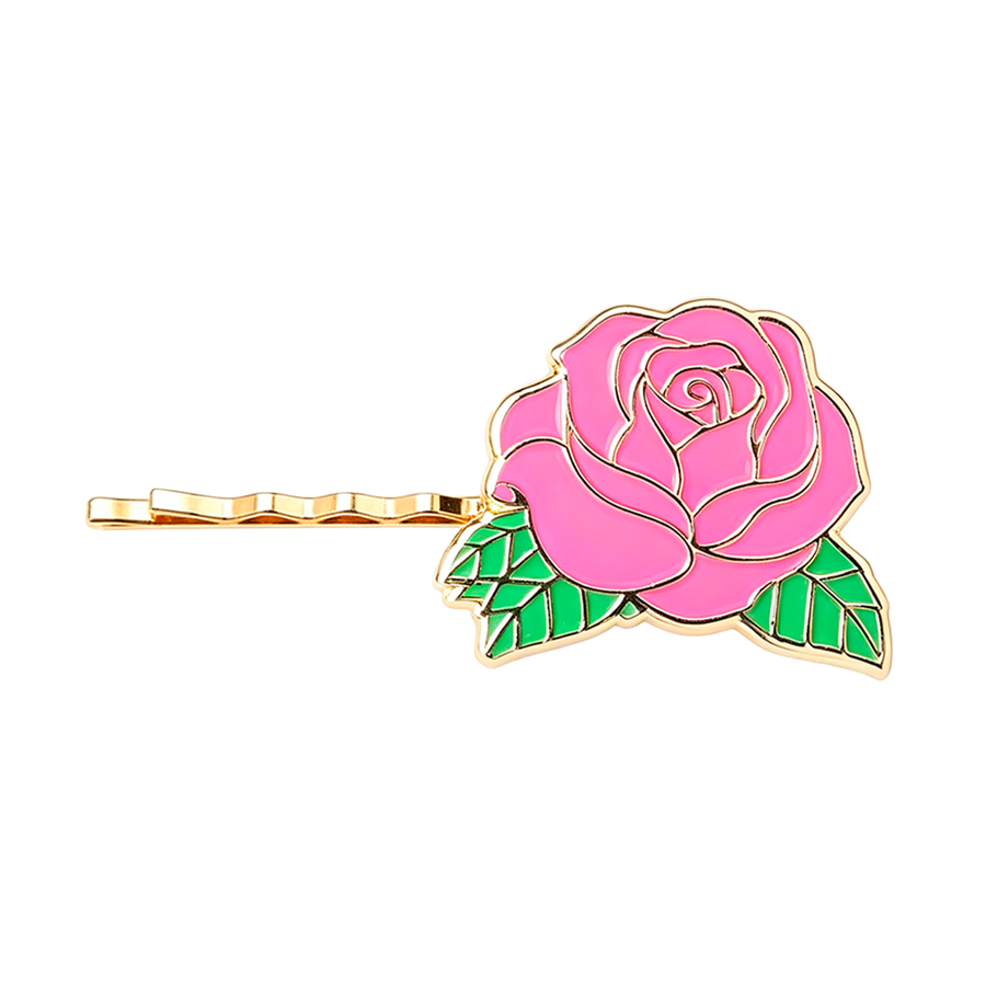 Soft Enamel Metal Hair Clips - Custom Canvas Now