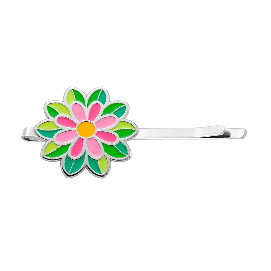 Soft Enamel Metal Hair Clips - Custom Canvas Now