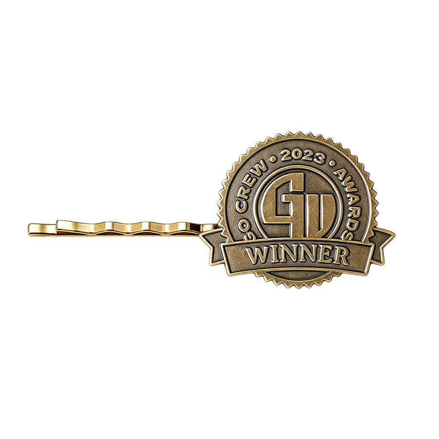 Die Struck Metal Hair Clips - Custom Canvas Now