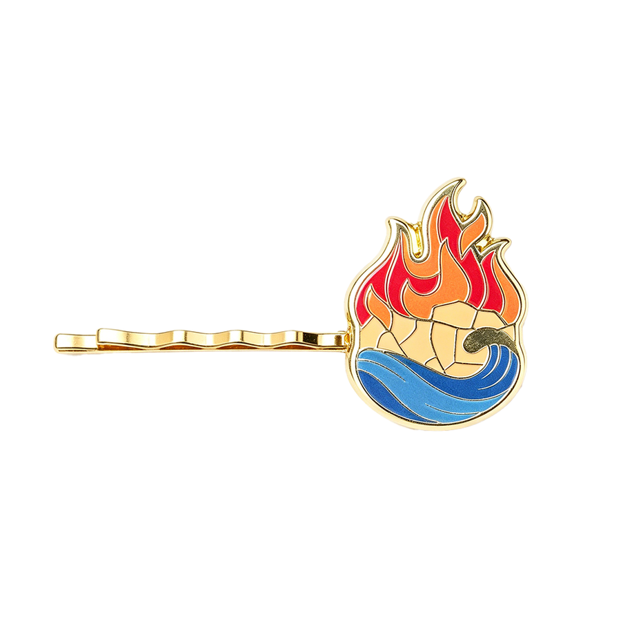 Hard Enamel Metal Hair Clips - Custom Canvas Now