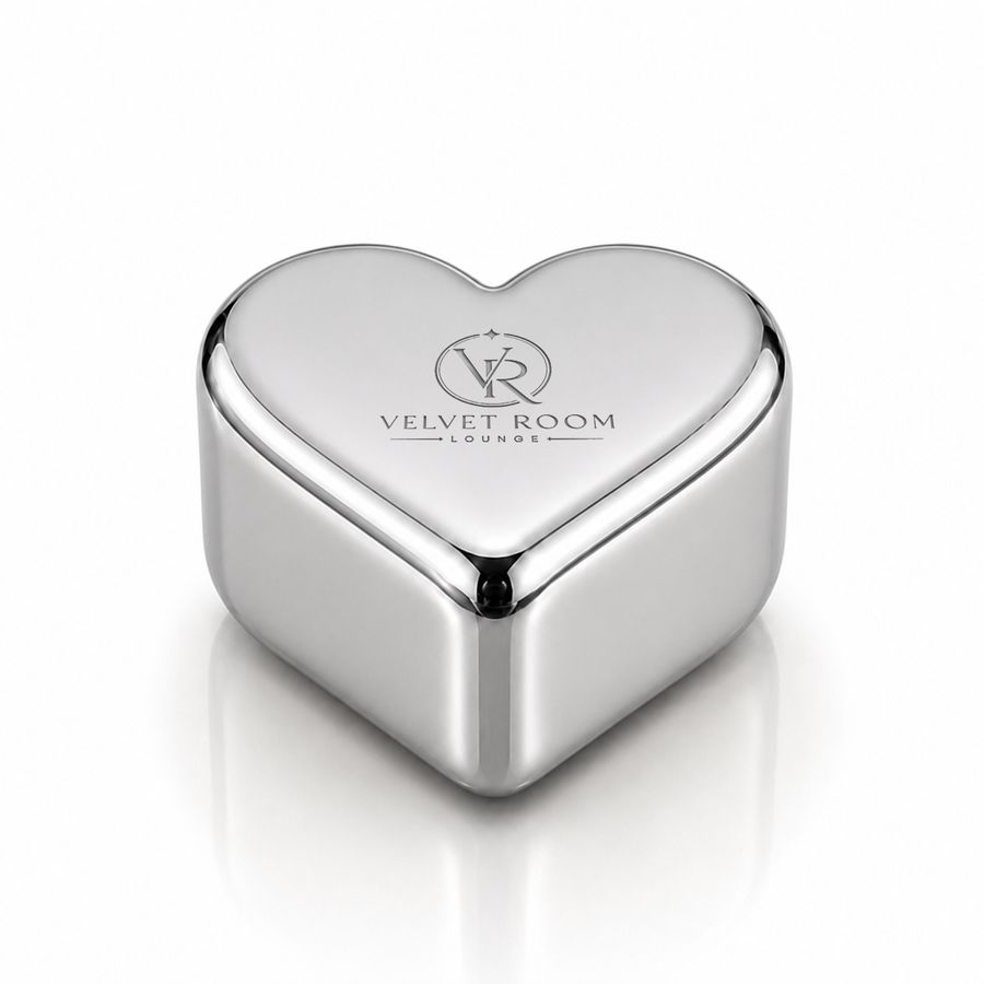 Heart-Shaped Stainless Steel Ice Cubes - Custom Canvas Now