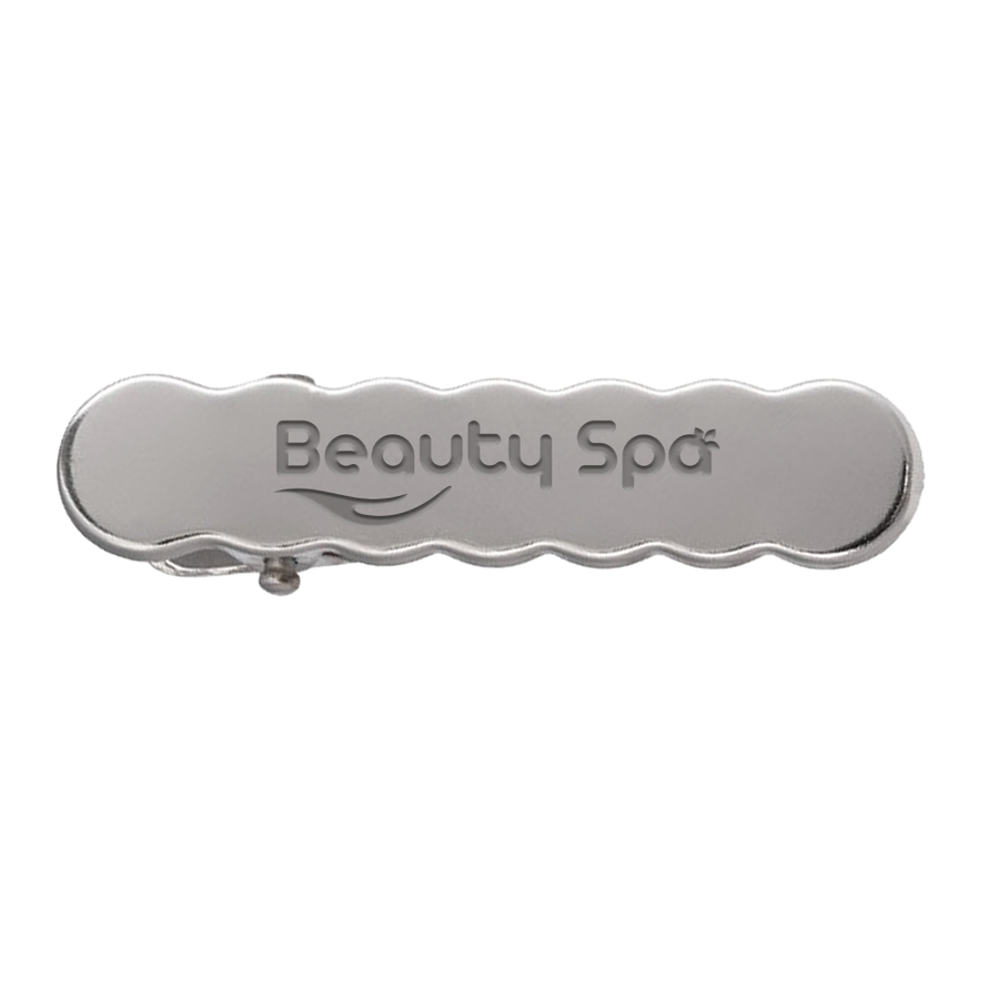 Laser Cut Metal Hair Clips - Custom Canvas Now