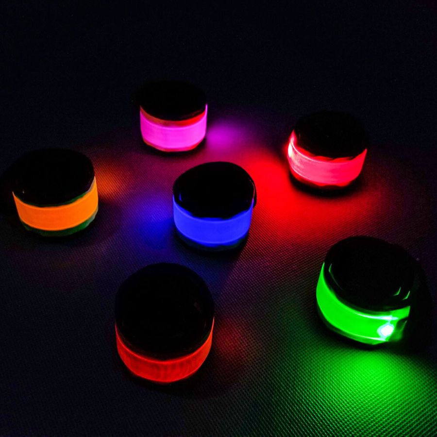 Light Up Slap Wristbands - Custom Canvas Now