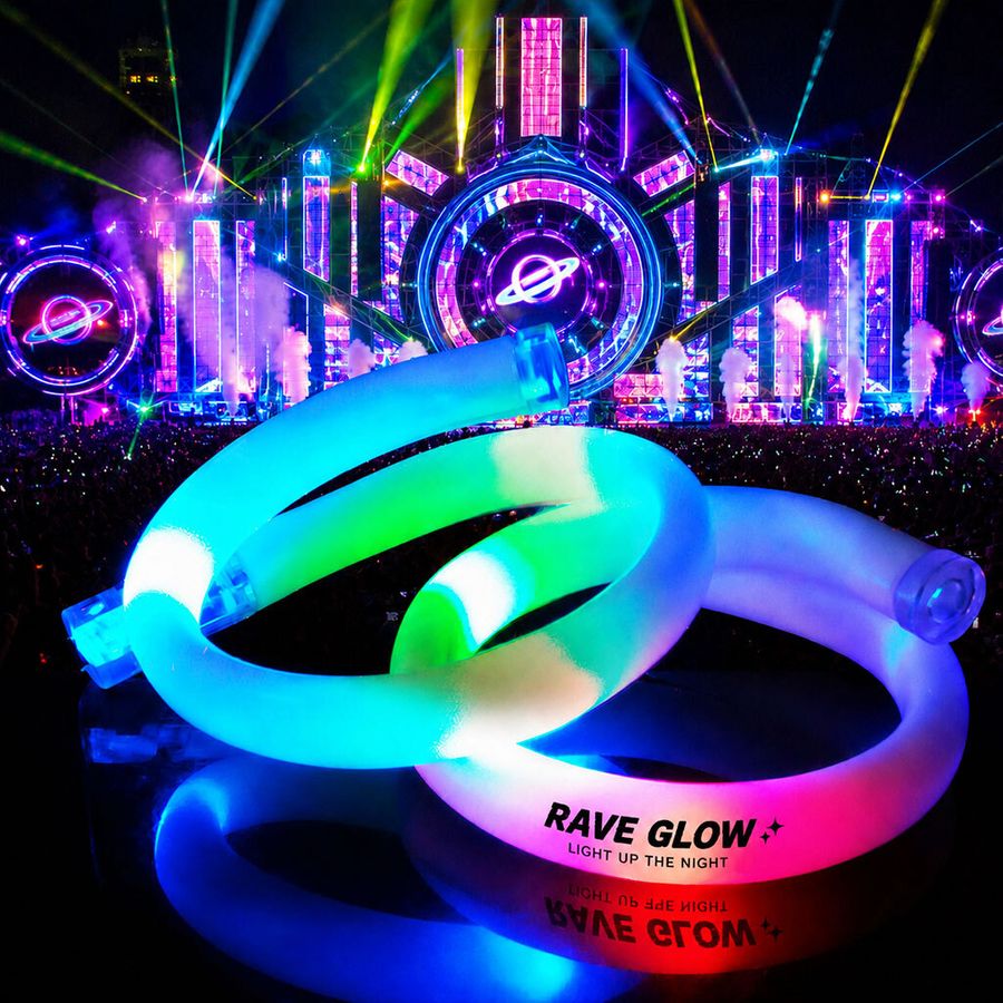 Glow Tube Wristbands - Custom Canvas Now