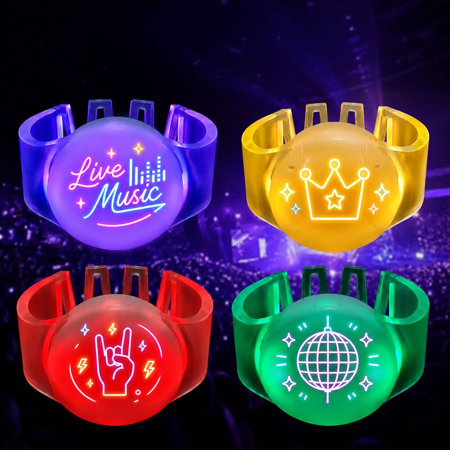 Glow Cheer Wristbands - Custom Canvas Now