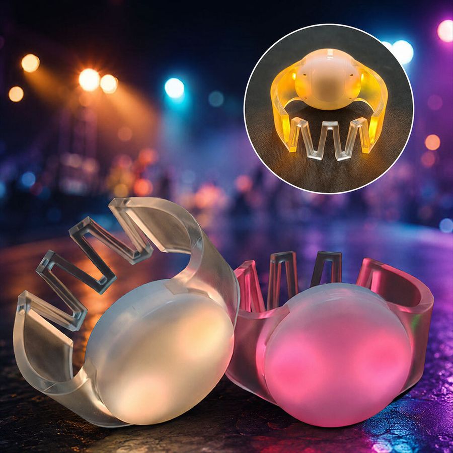 Glow Cheer Wristbands - Custom Canvas Now