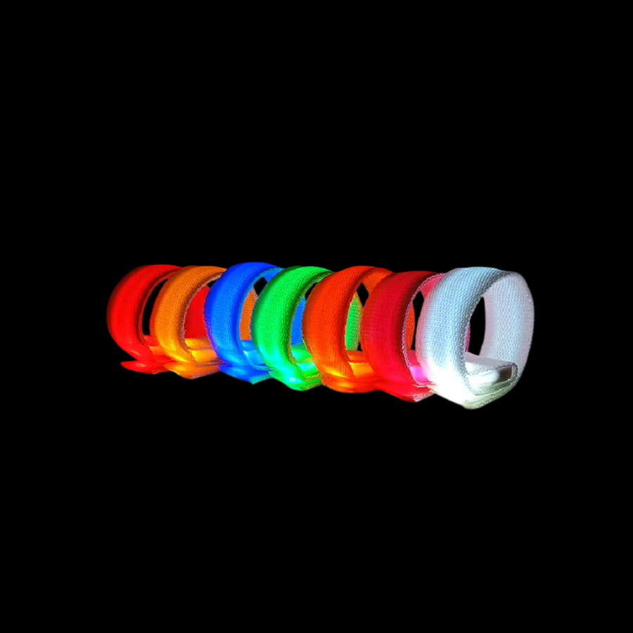 Glow Velcro Wristbands - Custom Canvas Now