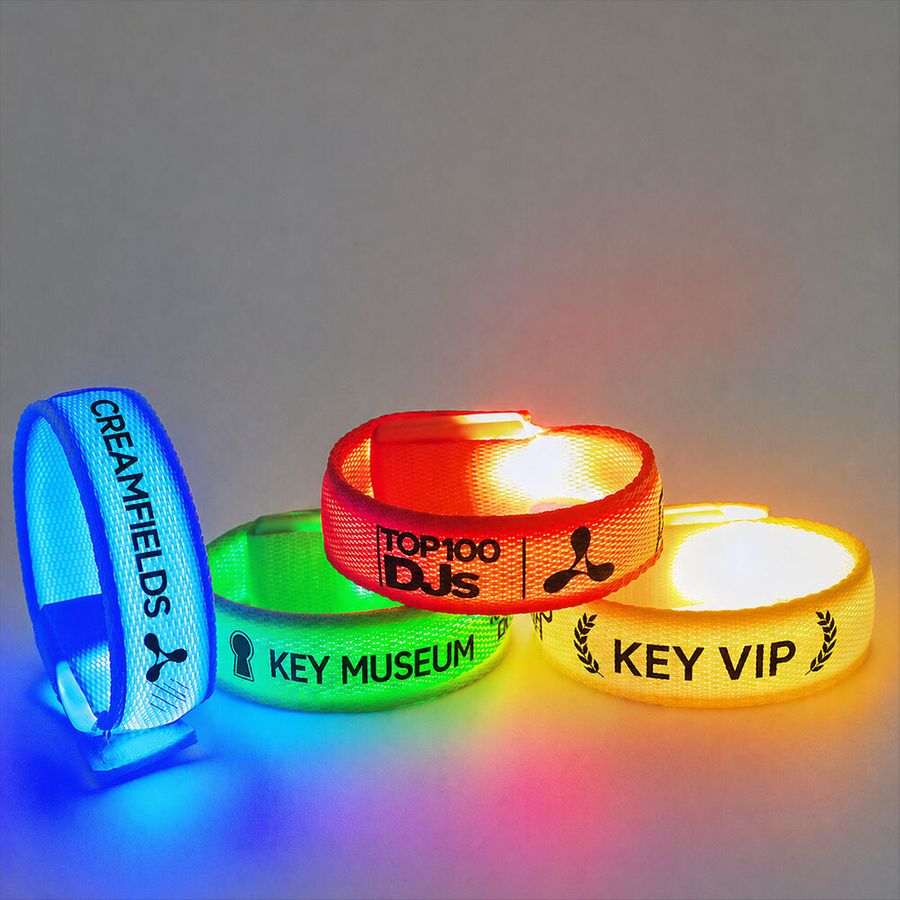 Glow Velcro Wristbands - Custom Canvas Now