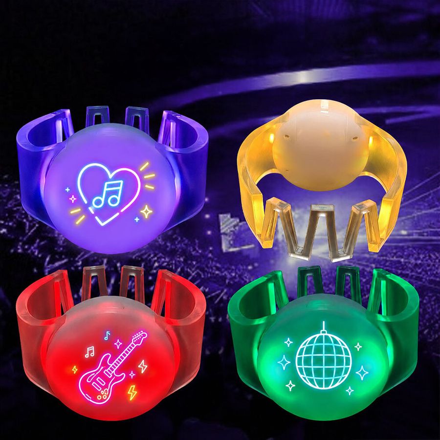 Glow Cheer Wristbands - Custom Canvas Now