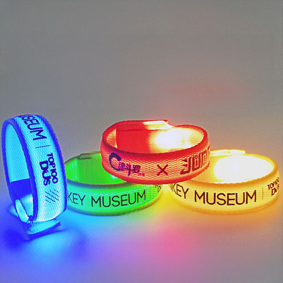 Glow Velcro Wristbands - Custom Canvas Now