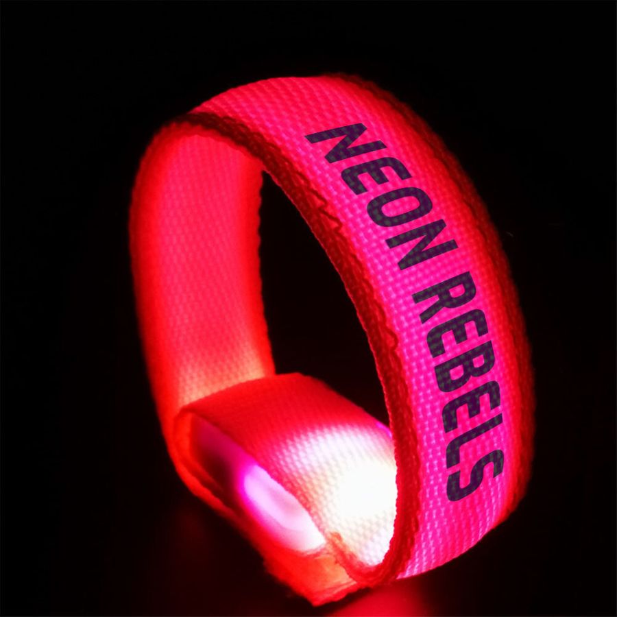 Glow Velcro Wristbands - Custom Canvas Now